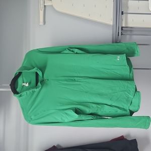 Under Armour 3/4 zip women's long sleeve top,  size large